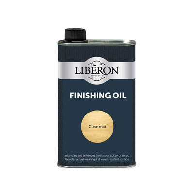 Finishing oil clear matt 500ml liberon, , medium