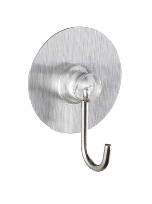 Wenko stat-loc nickel hook s/s 4p, , medium
