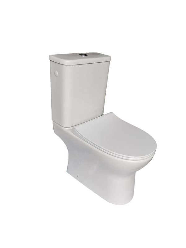 Product image: Lorena rimless complete set toilet s-trap 230mm, , medium-null