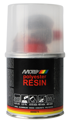 Motip polyester resin 250gr, , medium