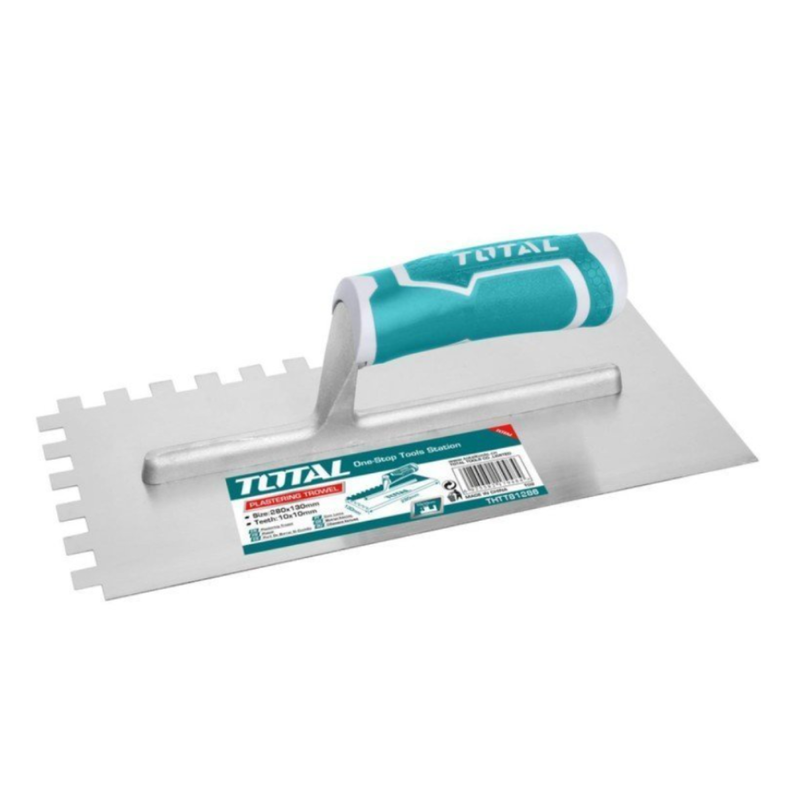 Product image: Total σπάτουλα πλακιδίων με δόντι για άψογη εφαρμογή κόλλας & μέγιστη απόδοση σε κάθε τοποθέτηση, , medium-null