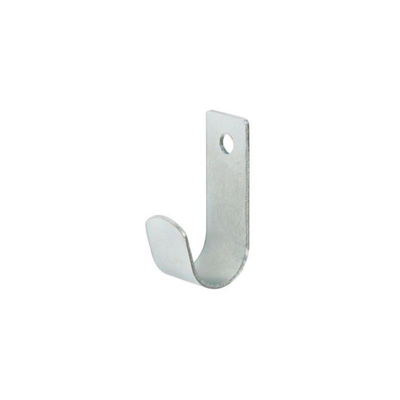 Flat zinc plated hook s 5pcs, , medium