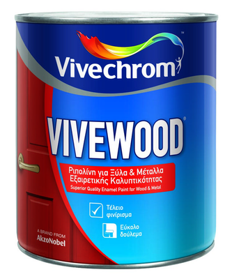 Vivechrom base p superior quality enamel paint for wood and metal 750ml, , medium
