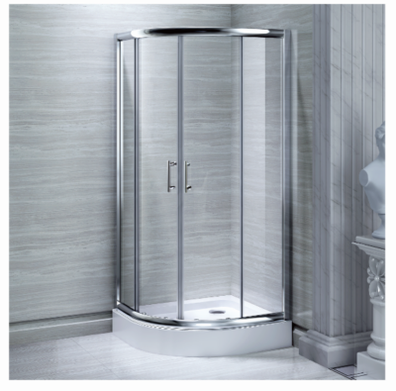 Round shower cabin height 200cm-null
