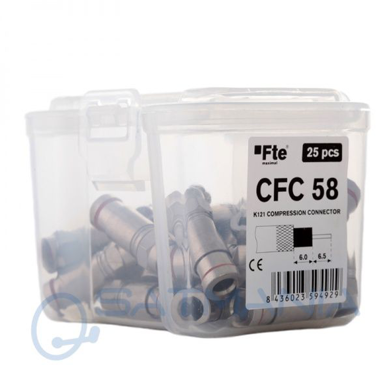 Product image: Fte cfc58 compression f-connectors 5mm, , medium-null