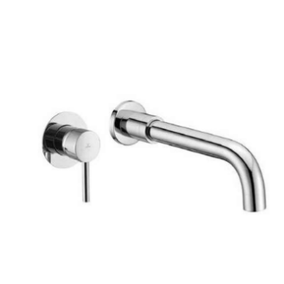 Spike chrome built-in basin mixer chrome, , medium
