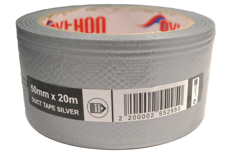 Product image: Python υφασματινη κολλητικη ταινια ασημι 50mmx20m, , medium-null