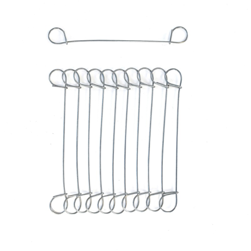 Home & camp tie wires 100pcs - silver, , medium image number null