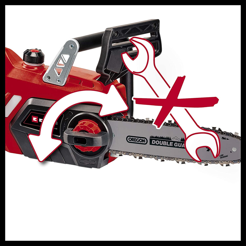 Einhell 4501760 ge-lc αλυσοπριονο επαναφορτιζομενο power-x-change ge-lc 18v 3ah 250mm, , medium-null