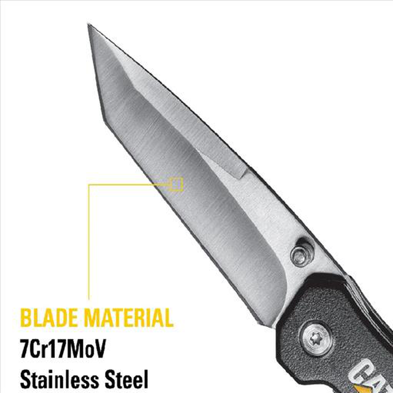 Cat 106307 17.7cm tanto folding knife, , medium-null