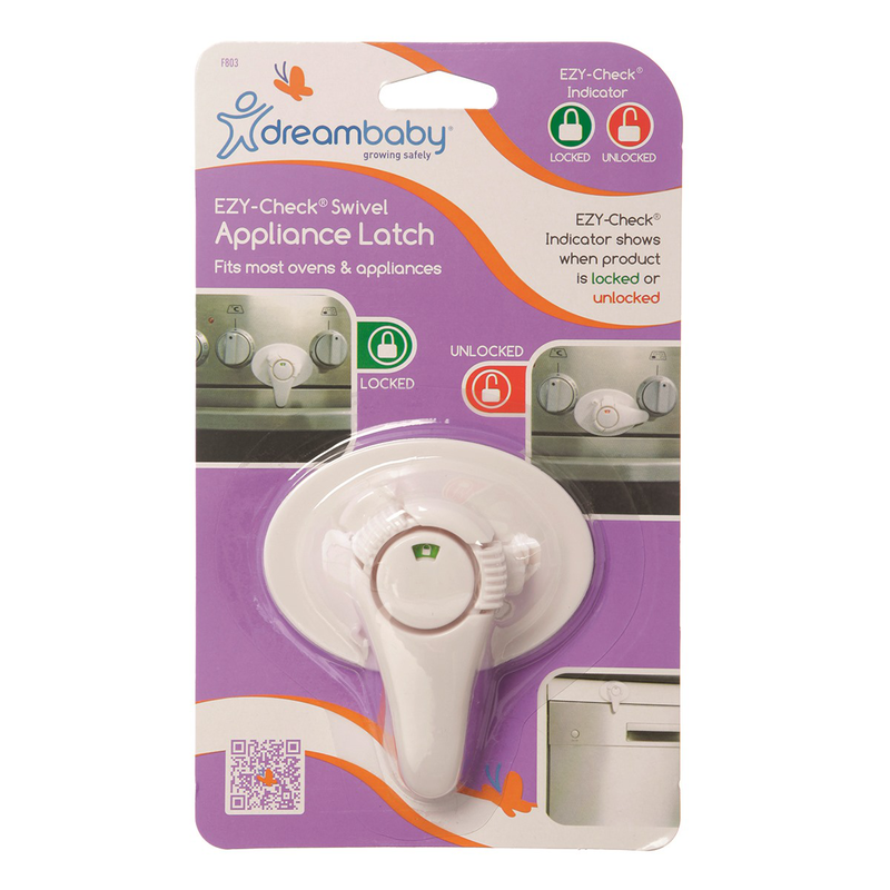 Dreambaby ezy-check (oven/microwave) swivel appliance latch, , medium-null