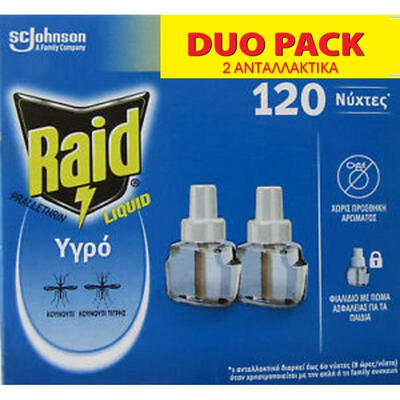 Raid electric liquid refill duo, , medium