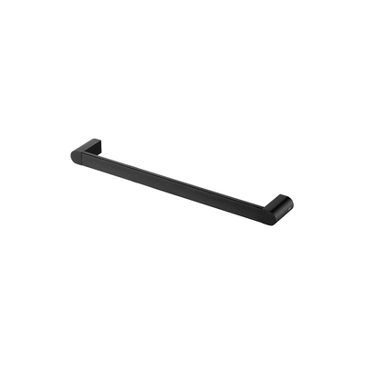 Bath towel rail futura 460mm metallic black