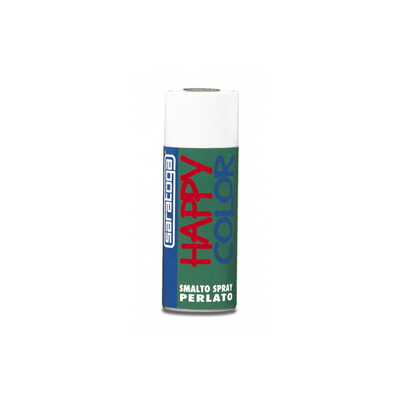 Saratoga happy color perlato spray glossy paint 400ml sulfur yellow, Yellow, medium