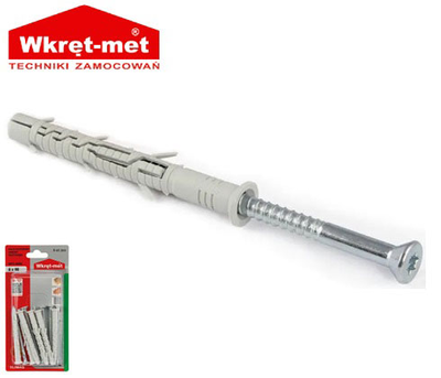 Wkret-met 6pcs ροπλαξ & βιδα 08x80mm, , medium