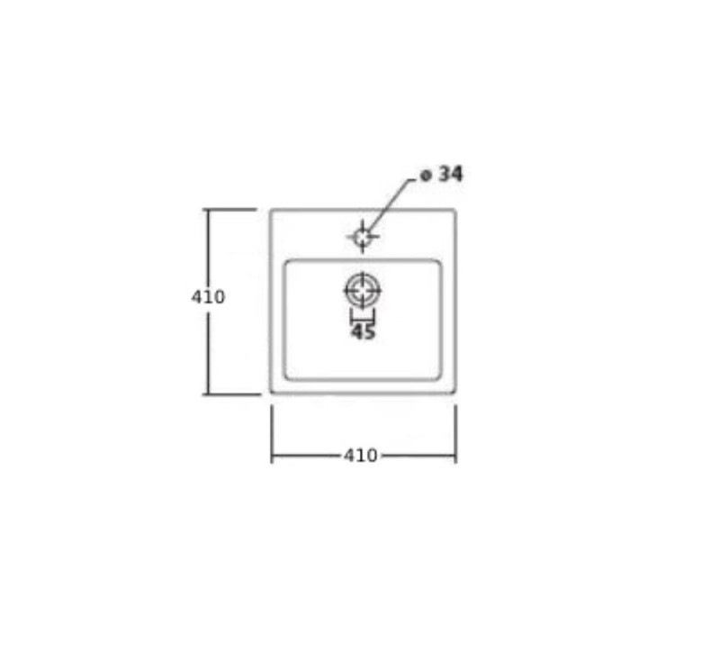 Ic wash basin square, , medium-null
