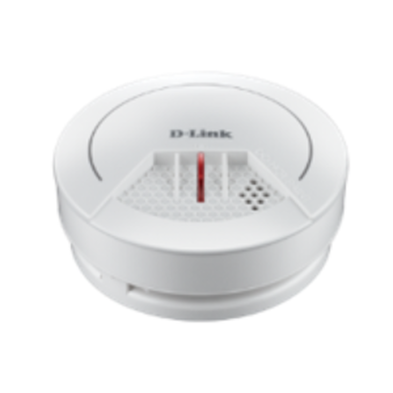 Dlink z-wave smoke detector with alarm system, battery powered, , medium-null
