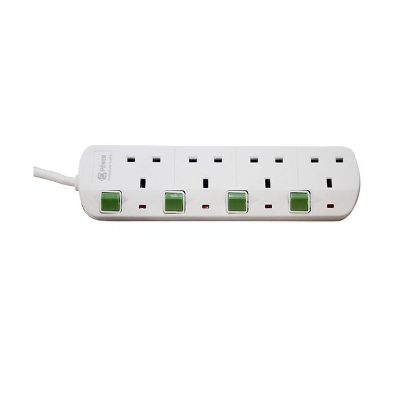 Πολύμπριζο 4 θέσεων uk 3m image number null