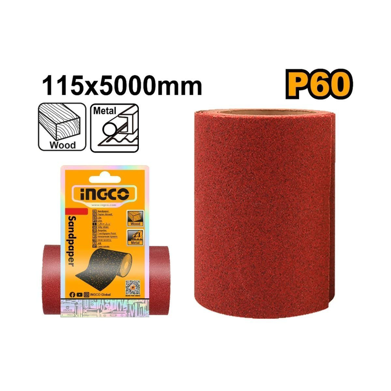 Ingco &gamma;&upsilon;&alpha;&lambda;ό&chi;&alpha;&rho;&tau;&omicron; &rho;&omicron;&lambda;ό grit 11.5x500cm p60 &gamma;&iota;&alpha; &mu;έ&tau;&alpha;&lambda;&lambda;&omicron;, &xi;ύ&lambda;&omicron; & &pi;&omicron;&lambda;&lambda;&alpha;&pi;&lambda;έ&sigmaf; &epsilon;&pi;&iota;&phi;ά&nu;&epsilon;&iota;&epsilon;&sigmaf; akhs760604, , medium-null