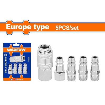 Wadfow 5 pcs quick coupler set 1/4″, , medium