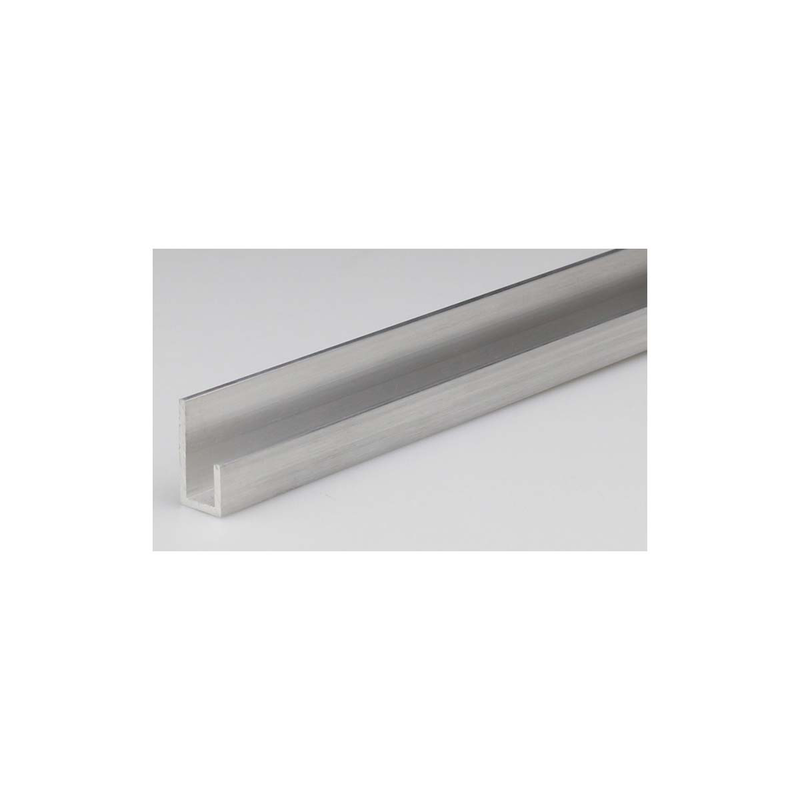 Profile shape u u-time aluminum 1000x20x10x10x1.5mm-null