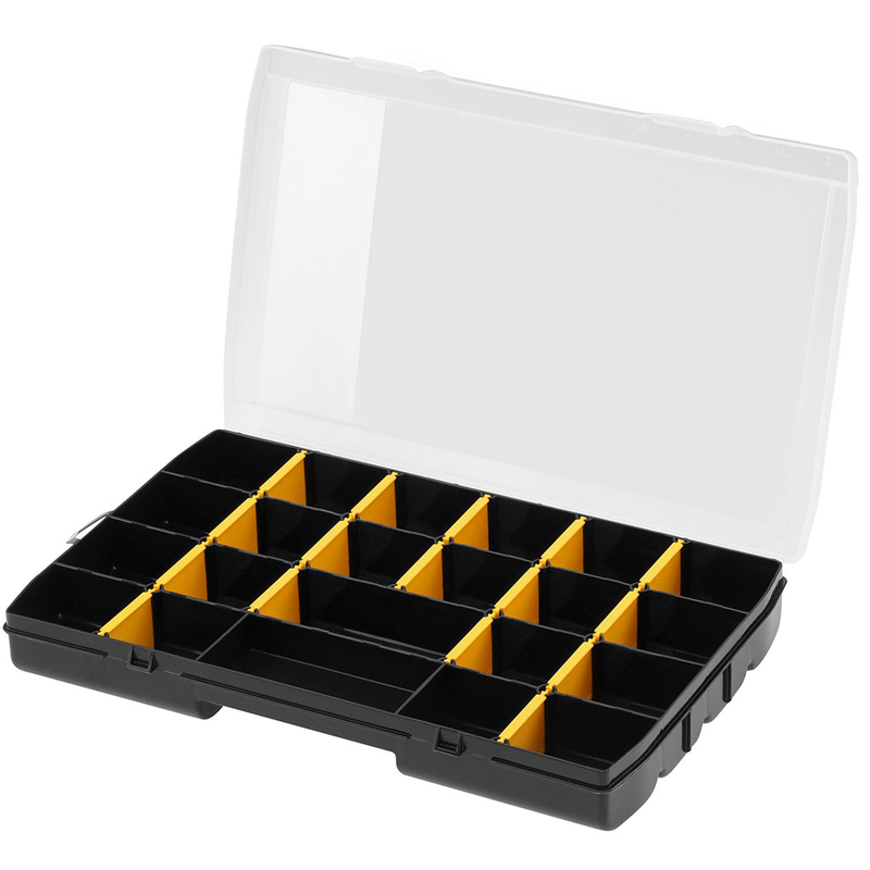 Stanley stst81680-1 organiser 17 compartment 27.2x18.9x4.6cm, , medium-null