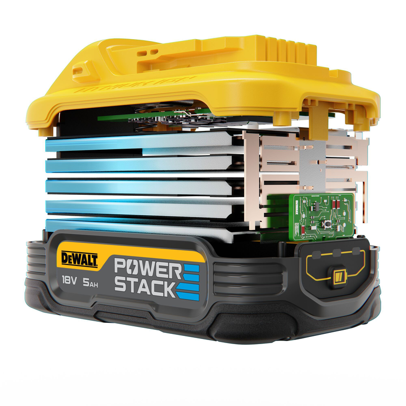 Product image: Dewalt dcbp518-xj 5ah 18v powerstack battery, , medium-null