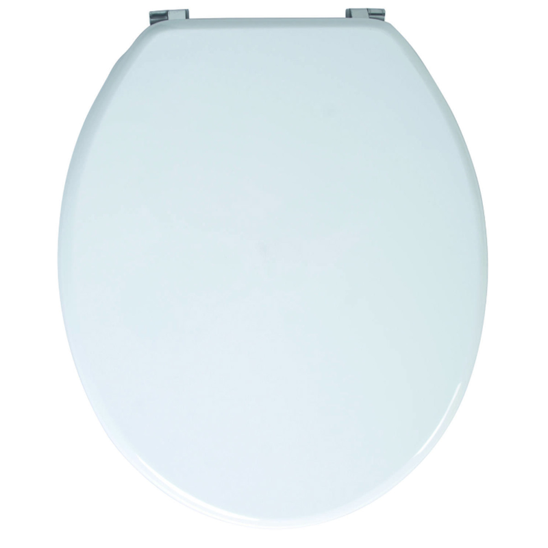 Inventiv white mdf toilet seat-null