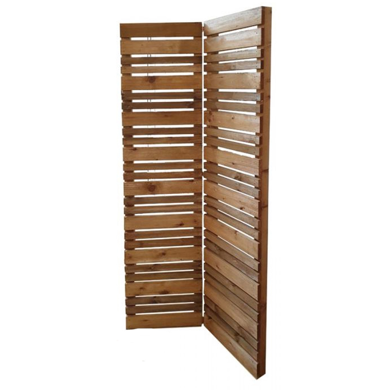 Cerland folding privacy panel 80x180x1.6cm pine, , medium-null