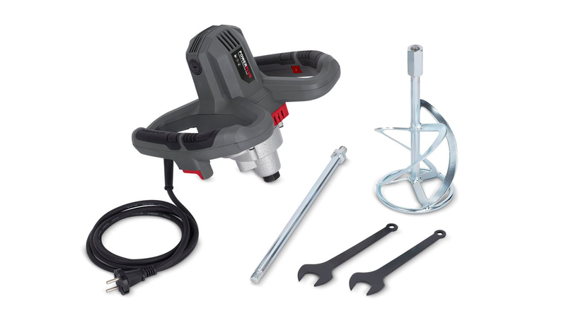 Powerplus powe80070 concrete/paint mixer 1200w, , medium image number null