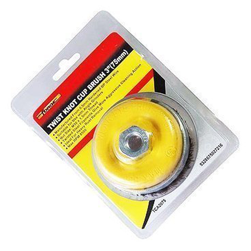 Product image: Twist knot cup brush 3”, , medium-null