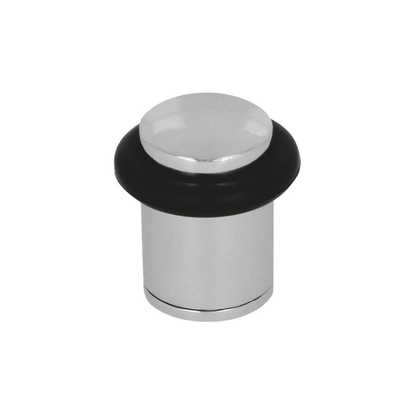 Door stopper mod. 201 ø20 nickel with black