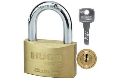 Brass  padlock  (a7718), , medium