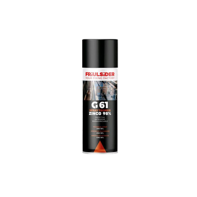 Friulsider spray tecnico g61 400ml dark zinc 98%, , medium