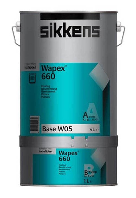 Sikkens wapex 660 set n00 epoxy water paint 930ml, , medium image number null