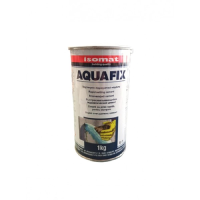 Isomat aquafix utra-fast setting sealing cement 1kg, , medium