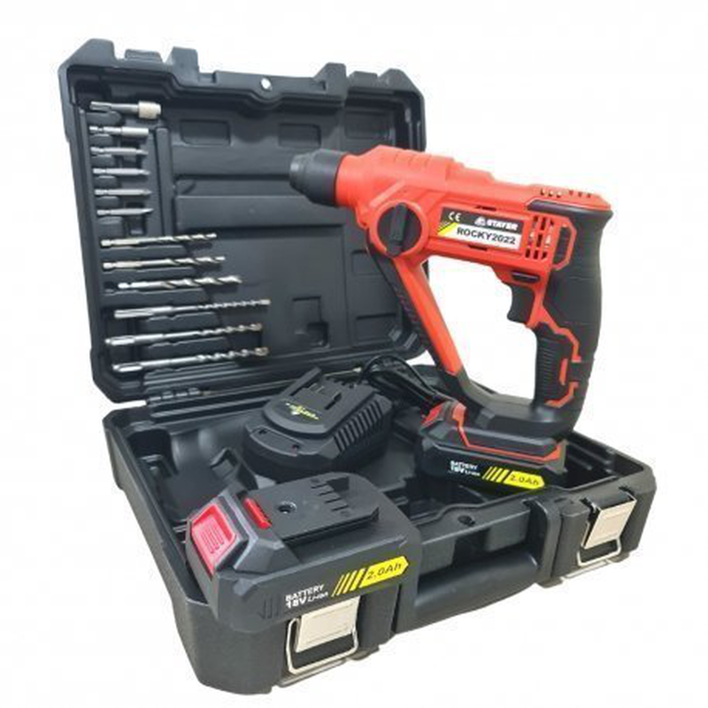 Cordless set rotary hammer &ndash; rocky, , medium-null