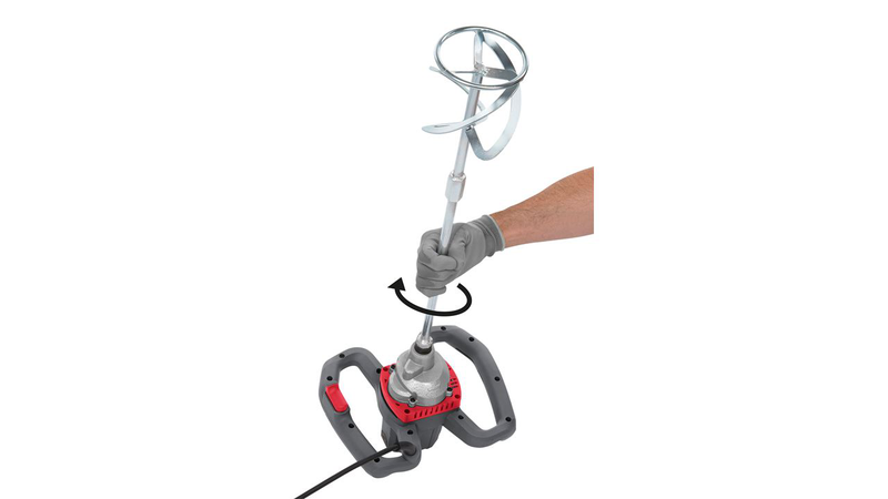 Powerplus powe80070 concrete/paint mixer 1200w, , medium image number null