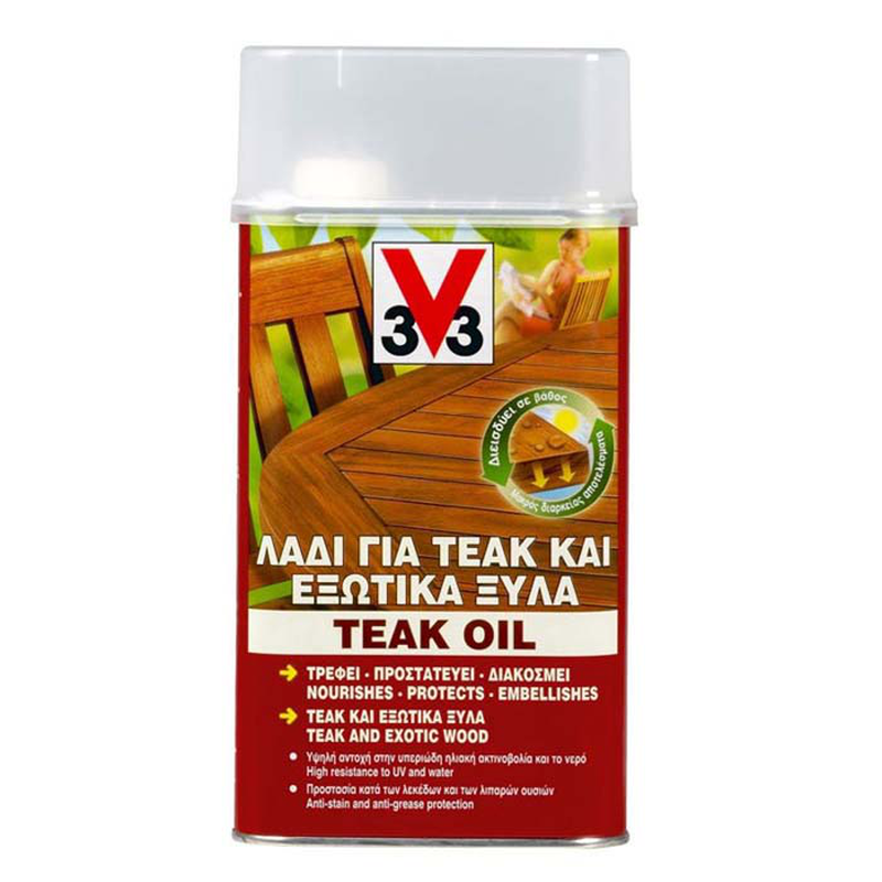 V33 1lt teak oil image number null
