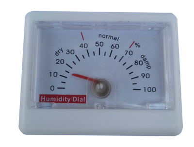 Mini dial humidity meter