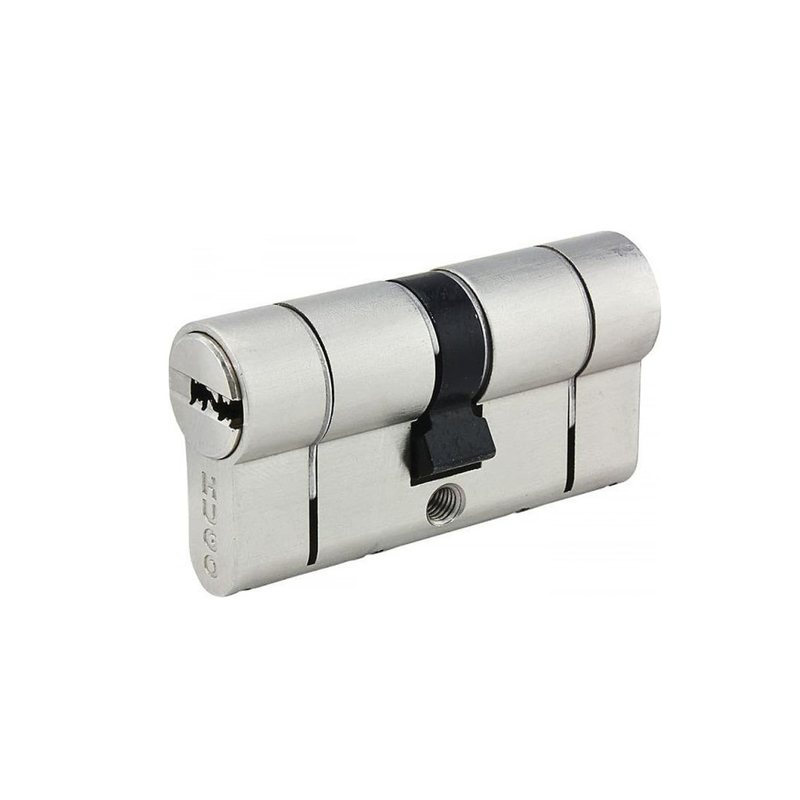 Hugo security door cylinder with 5 keys 75mm (30-45) gr3,5s nickel, , medium-null