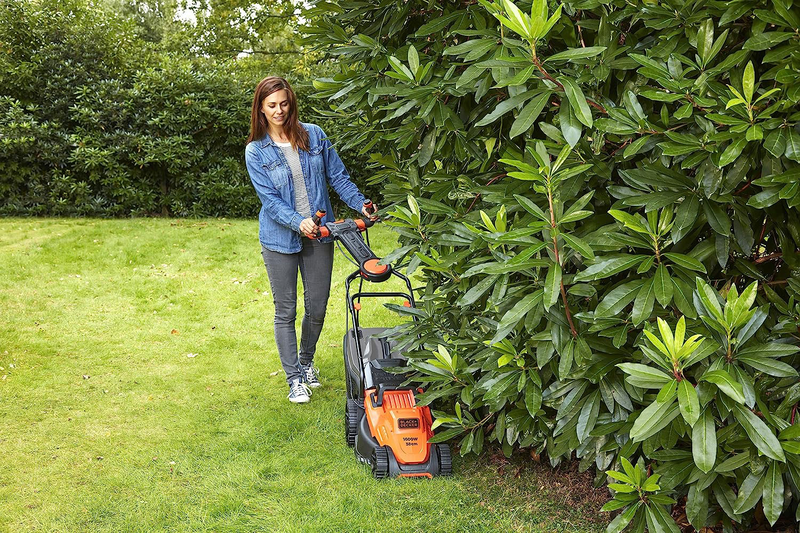 Product image: Black & decker bemw471es-qs μηχανη γκαζον ηλεκτρικη 38cm 1600w, , medium-null