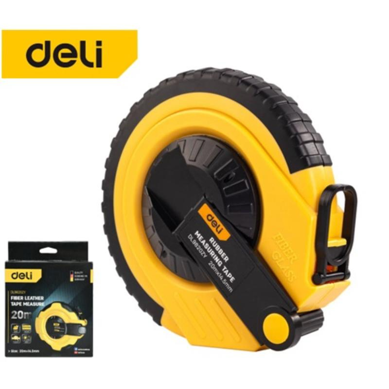 Deli tools  measuring tape fiberglass 20m 12.5mm, , medium image number null