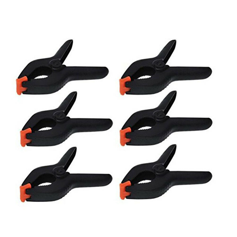 Product image: Τσιμπίδες ελατηρίου 2″, set 6 τεμαχίων, , medium-null