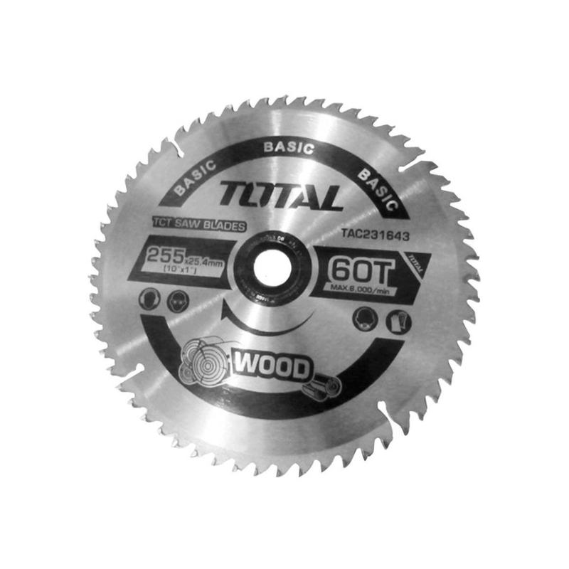 Product image: Total ανταλλακτικός δίσκος φ255mm για δισκοπρίονο ts42182551, , medium-null