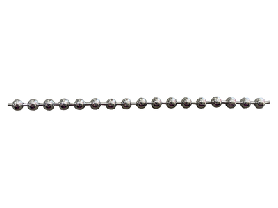 Ball chain 3.2mm chrome per meter, , medium