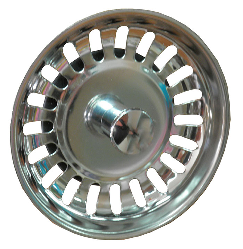 Strainer sink s/steel granite 80mm, , medium image number null