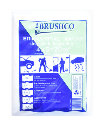 Drop cloth nylon 4m x 5m 40 micro, , medium