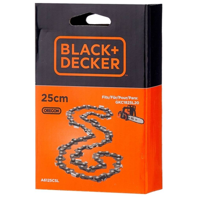 Αλυσιδα 25cm (10'') a6125csl-xj black & decker, , medium