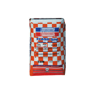 Paralimnitiko wall leveling compound flash spa fine white 25kg